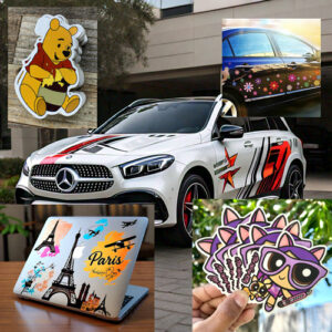 Custom Vinyl Decals in Kampala with Vehicle, Business, Logo Stickers, and Laptop Decals.