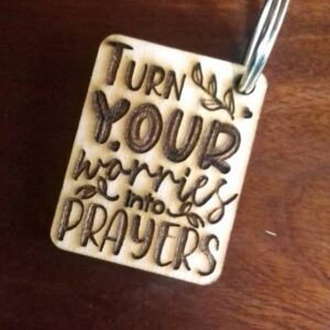 Keychain - Wooden