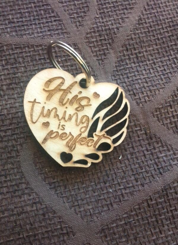 Keychain - Wooden - Image 2